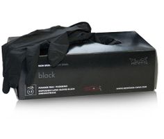 Gants jetables en latex de Montana - 100 pièces - Noir