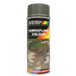 MoTip Farba Wojskowa ŻÓŁTY OLIWKOWO-ZIELONY aerozol 400ml - RAL6014
