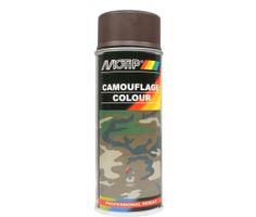 MoTip Camouflage Spray Paint 400ml - BROWN RAL8027