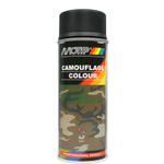 Farba MoTip Farba Wojskowa CZARNY aerozol 400ml - RAL9021