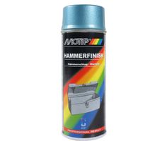 MoTip Hammerschlag Lack BLAU Spraydose 400ml