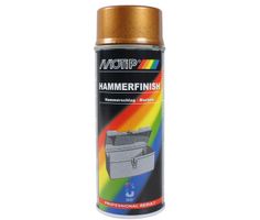 MoTip Hammerfinish Spray Paint 400ml - GOLD