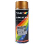 MoTip Hamerslag-färg GULD sprayburk 400 ml