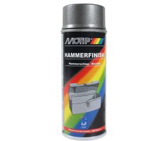 MoTip Hammerfinish Spray Paint 400ml - GRAY