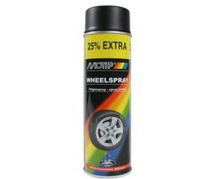MoTip Lakier do Felg CZARNY MAT spray 500ml