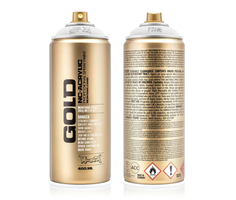 Montana GOLD Fluoreszierende Farbe WEISS Spraydose 400ml