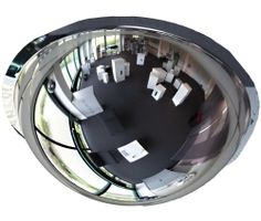 Konvexer runder Sicherheitsspiegel ø 800mm - 9 Meter Blickfeld