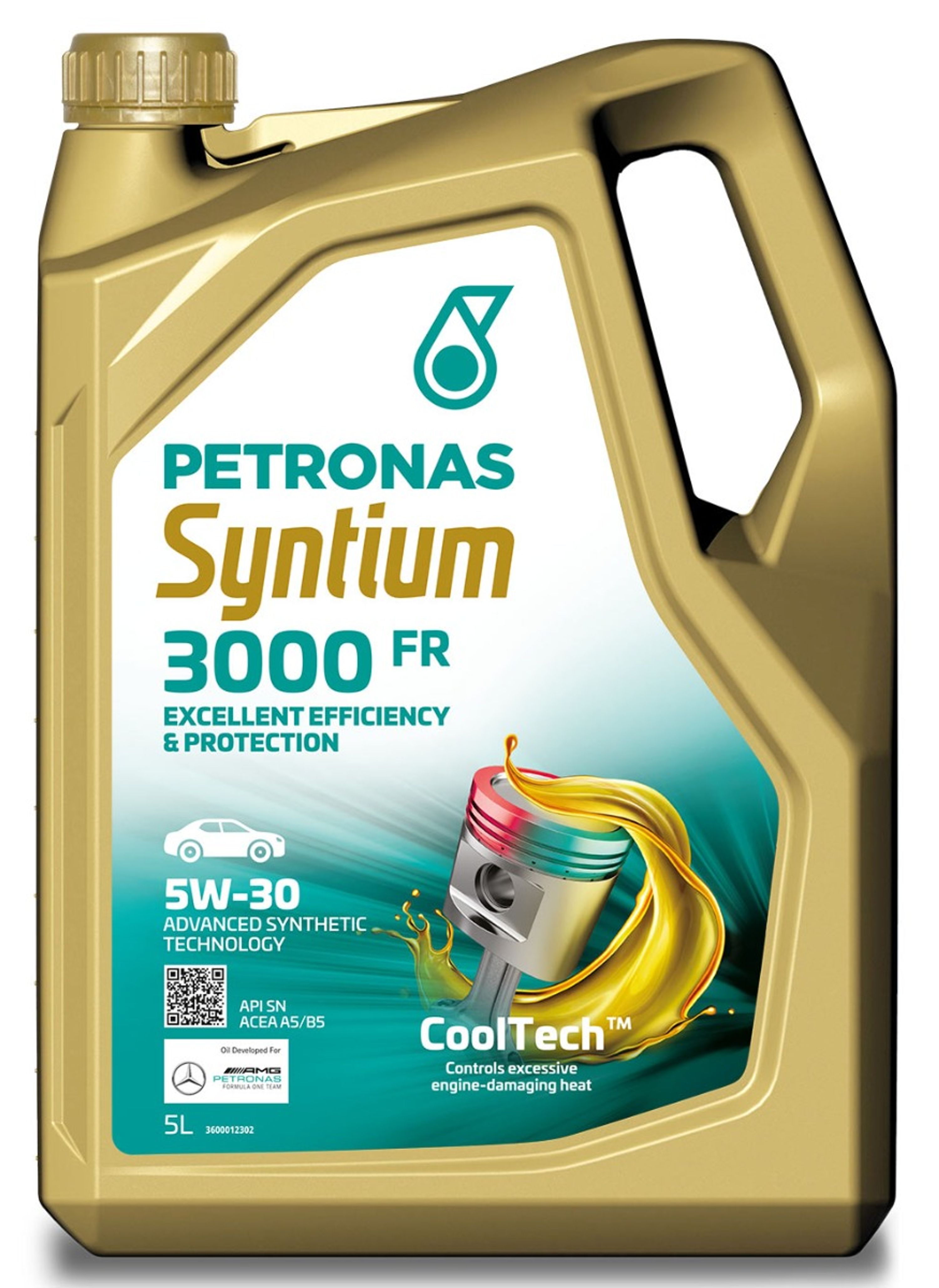 Buy Petronas Syntium 3000 FR 5w30 oil 5 liter? - CROP