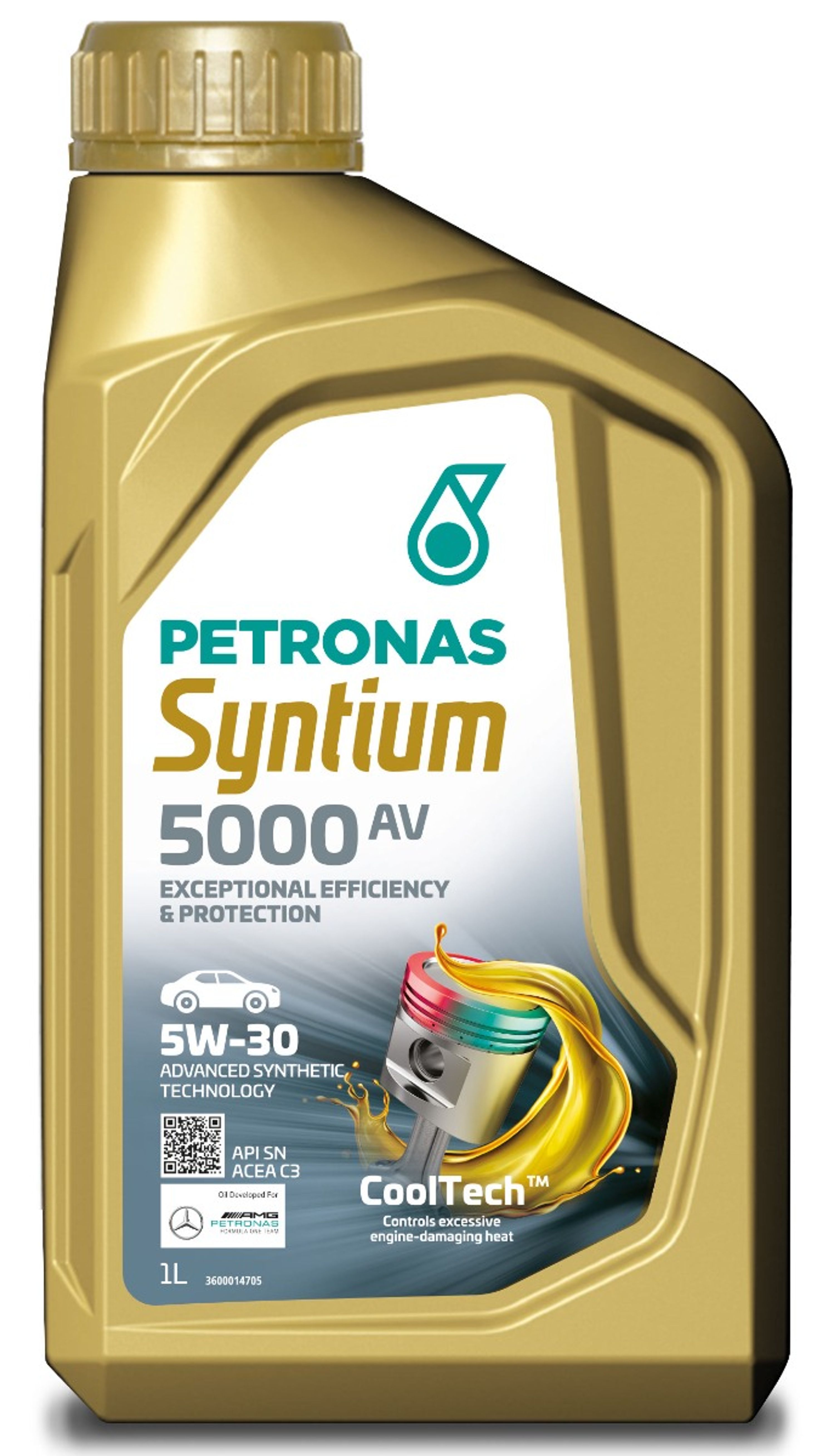 Buy Petronas Syntium 3000 FR 5w30 oil 1 liter? - CROP
