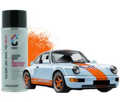 Porsche GULF Orange spray paint