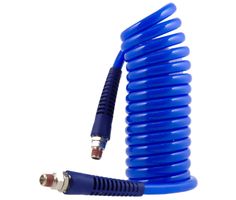 POWERHAND Spiral Air Hose 5 x 8mm - 4 meters