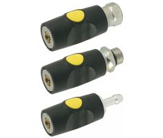 Prevost ASI Snelkoppeling 6mm - Gele drukknop