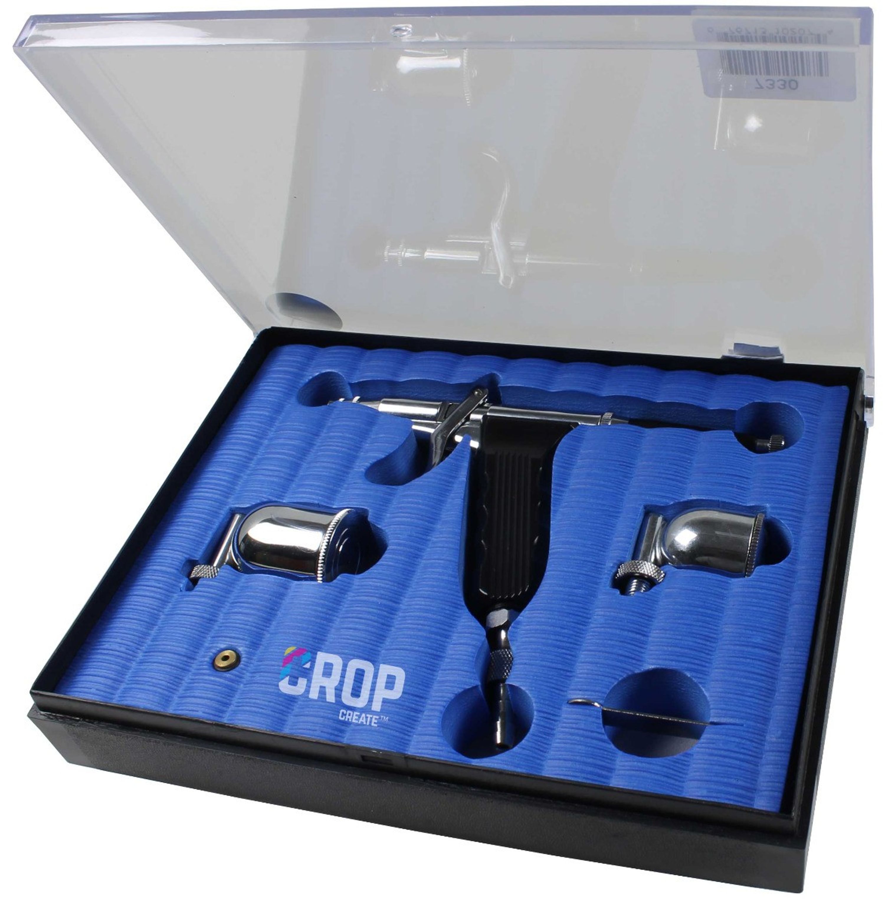 PRO-TEK 7330 Airbrush Verfspuitpistool 0,35mm (incl 2 bekertjes