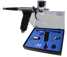 PRO-TEK 7330 Aerograf Pistolet Lakierniczy 0,35 mm (w tym 2 kubki)