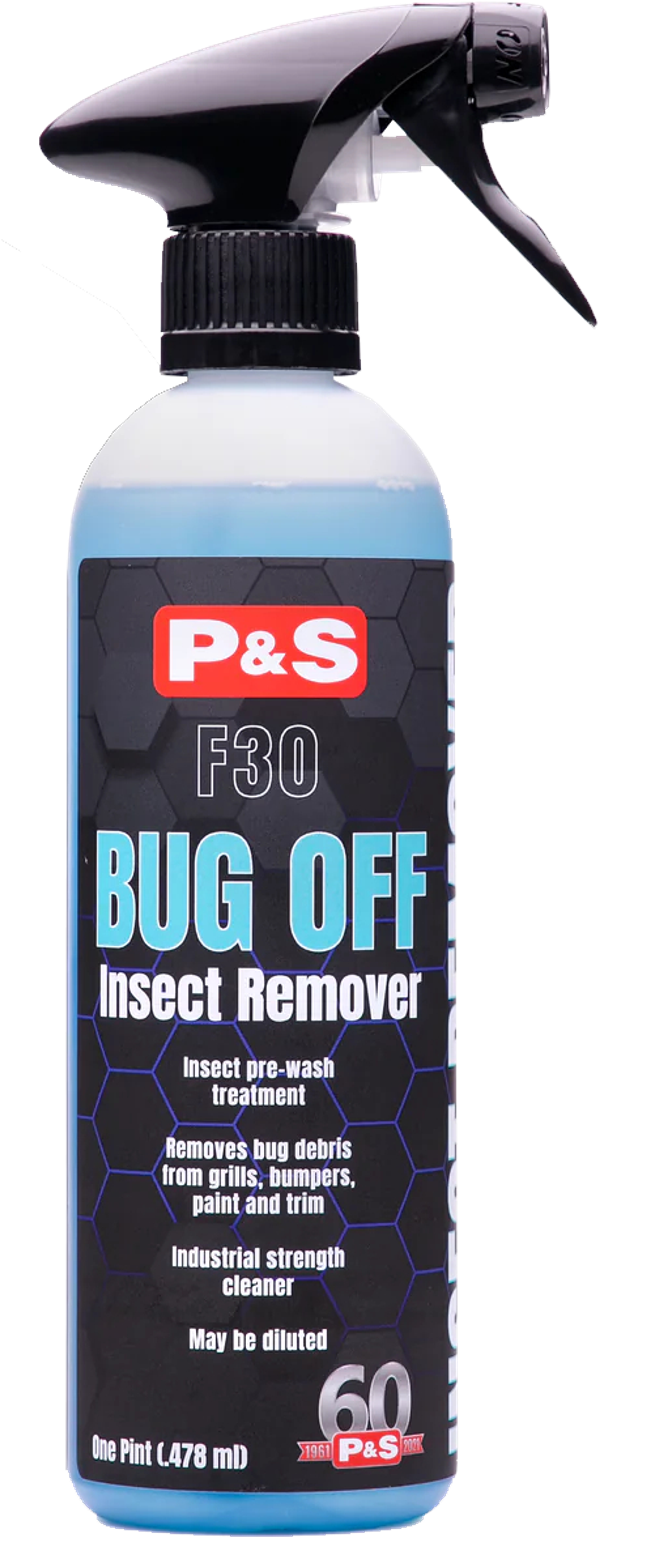 3D Bug Remover Pre-Soak – 16oz Spray, Dissolves Road Grime & Insect Splatter Fast