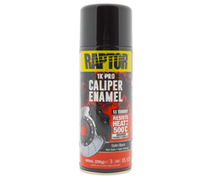 Raptor Caliper Enamel - Remklauw Verf ZWART ZIJDEGLANS spuitbus 400ml