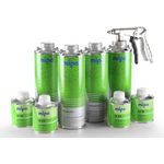 Ensemble revêtement de protection MIPA Protector Bedliner TEINTABLE - Kit 4 litres + Pistolet pour aérosol