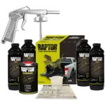 Revêtement de protection 2K Raptor NOIR 4 litres + pistolet GRATUIT