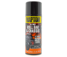 Vernice spray per roll bar e telaio Raptor NERA SIDELINE 400 ml