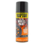 Raptor Wheel Paint – Fälgfärg SVART SILKESGLANS sprayburk 400 ml