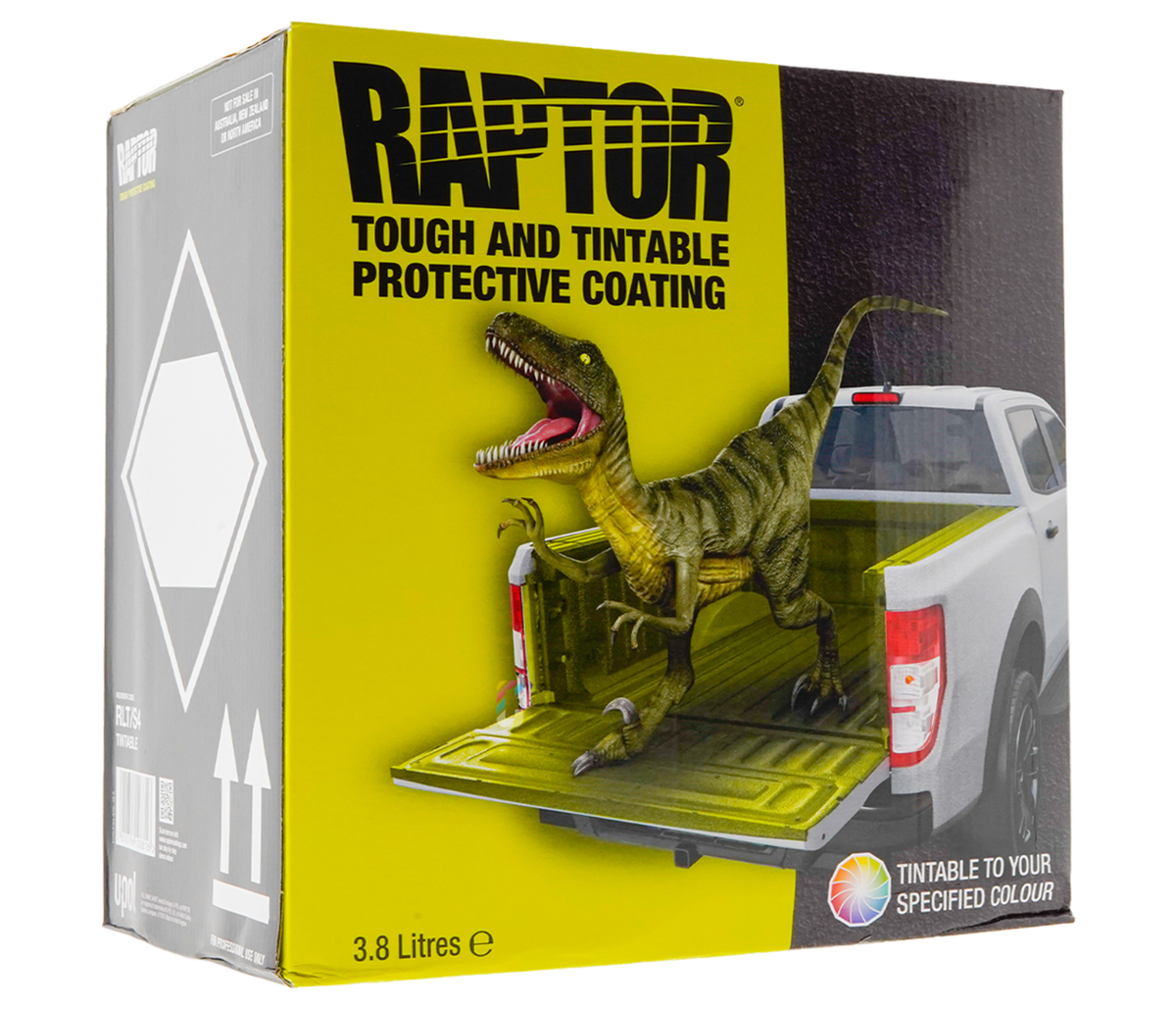 Buy Raptor Liner Bedliner Coating TINTABLE 4 liter set? - CROP