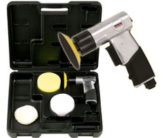 RODAC RC166BC Mini Pulidora en maletín + discos