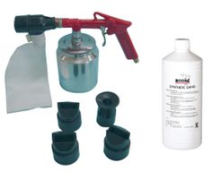 Grit Blaster Sandblasting Gun with Cup