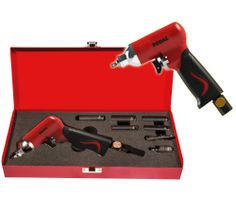 RODAC RC630BC Llave de impacto 1/4" Twin Hammer + Maletín con llaves de vaso