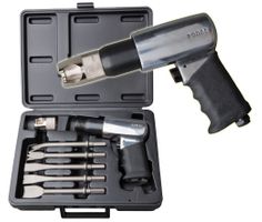 RODAC RC293HBC Hammer in plastic blowcase with 5 chisels - 67mm for metallurgy