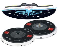 RUPES 150mm SLIM Multihole Direct Flow Backing Pad for RUPES Skorpio III Sander