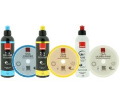 RUPES D-A Polijstset 125 - Polijstmiddel + Polijstschijven 125mm