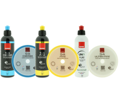 RUPES D-A Polijstset 75 - Polijstmiddel + Polijstschijven 75mm