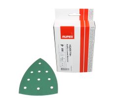 RUPES HQ400 Delta - Papel de lija de poliéster con 10 agujeros - 25 piezas
