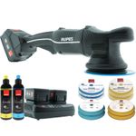 RUPES HLR15 Akku-Poliermaschine 125mm - 18 Volt - BAS-Set
