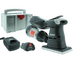 RUPES HSE73 Accu - Lijadora orbital con aspiración de polvo en Recipiente