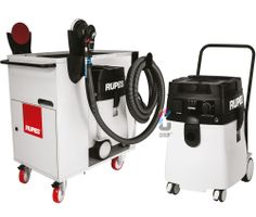 RUPES KC28 Workstation + RUPES S245EPL Staubsauger - PNEUMATISCHE STEUERUNG