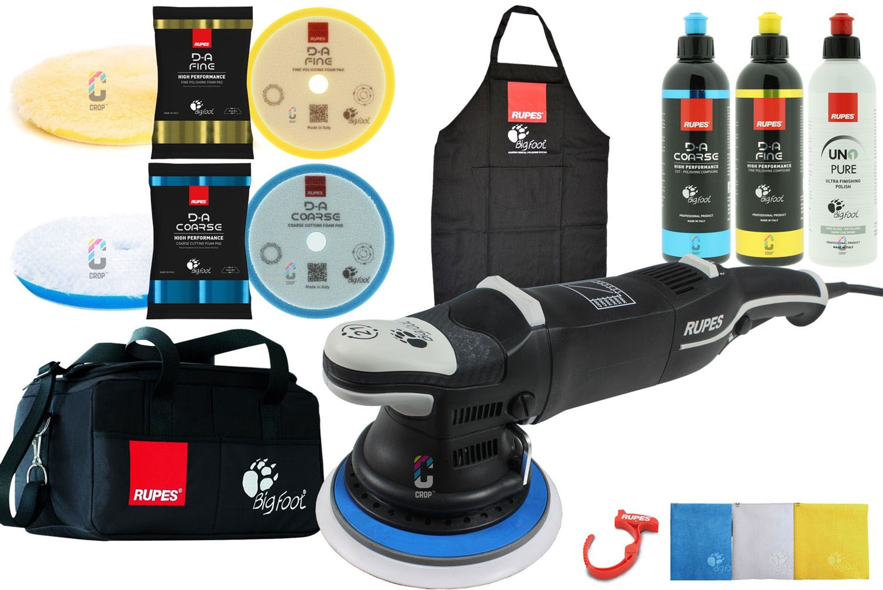 Buy RUPES LHR15 MARK III Polisher 125mm - LUX-set? - CROP