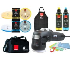 RUPES LHR75 Mini Lucidatrice Rotorbitale Ø 75mm - Set LUX