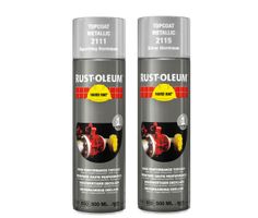 Rust-Oleum Aluminium Metallic Topcoat in 500ml aerosol