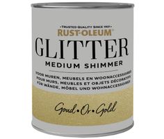 Rust-Oleum Glitterfarbe Medium Shimmer Gold 750ml