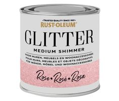 Rust-Oleum Vernice Media Glitterata - Rosa 250ml