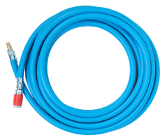 SATA Manguera de aire Azul de 9 mm con Acoplamiento Rápido y Racor – 10 metros