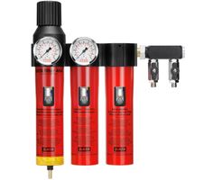 SATA 484 Oil & Water Separator + active carbon filter, pressure regulator & drainage module
