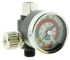 SATA Micrometro Dell'aria Universale Con Manometro