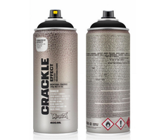 Montana Crackle Paint BLACK spray can 400ml