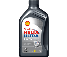 Shell Helix Ultra 5w40 motorolie 1 liter