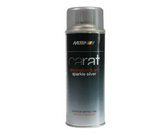 Spray à effet pailleté Argent MoTip 400ml