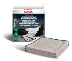 SONAX Microfiber Glass Cloth 40x40cm - 3 pieces