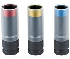 SONIC Power Zestaw Nasadek 1/2" do Felg Aluminiowych - 3 części