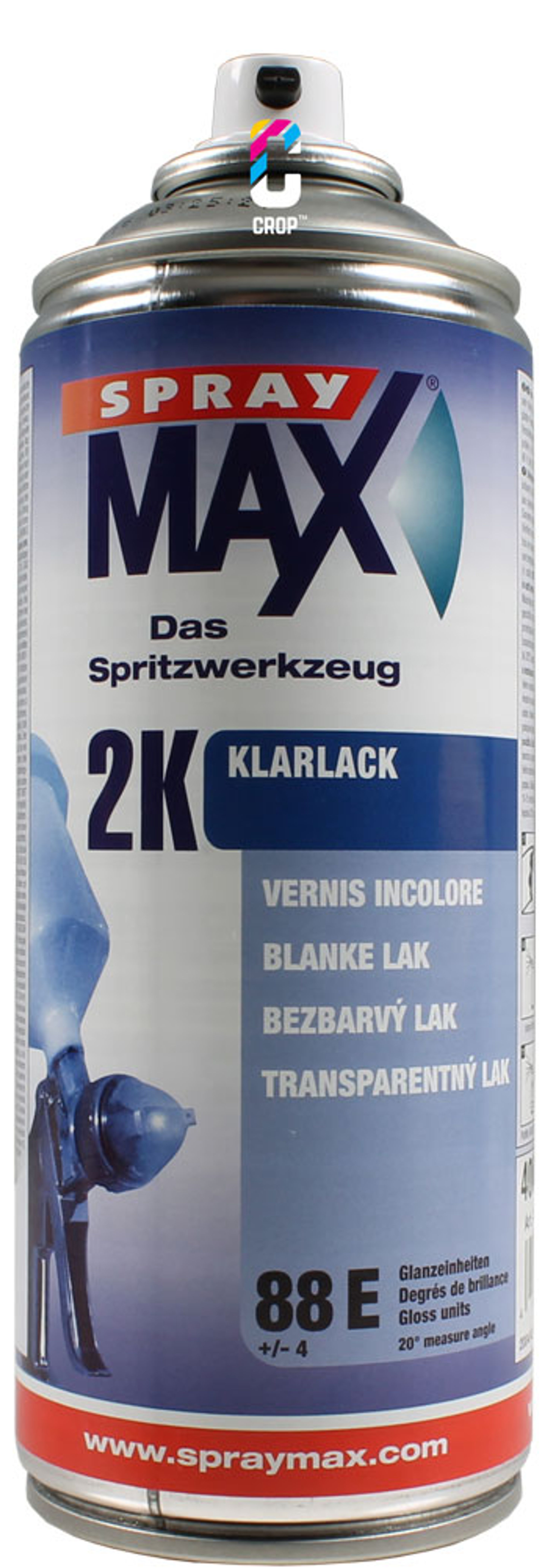 Carsystem Klarlack 2K HIGH SPEED Spray 400 Ml